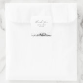 Sticker Carré Les monuments Mariages de Nashville favorisent le  (Sac)