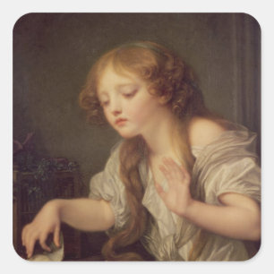 Sticker Carré Les oiseaux morts