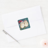 Sticker Carré Les Owls (Enveloppe)
