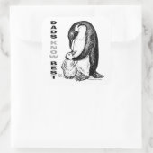 Sticker Carré Les papas connaissent mieux (Sac)