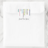 Sticker Carré Les Pastels De Bande De Washi | do-it-yourself & A (Sac)