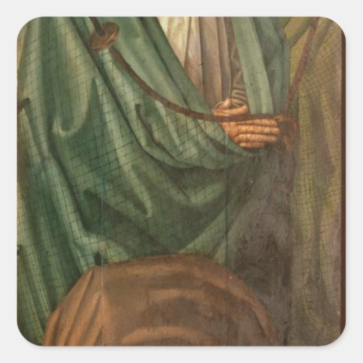 Sticker Carré Les Pêcheurs, du Polyptych de St. (Devant)