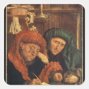 Sticker Carré Les percepteurs, 1550