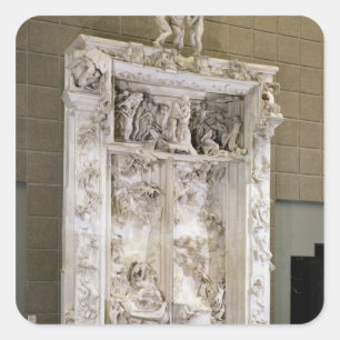 Sticker Carré Les portes de l'enfer