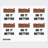 Sticker Carré Les Redheads le font mieux (Feuille)