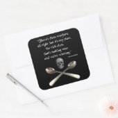 Sticker Carré Les riches gagnent la guerre des classes (Enveloppe)