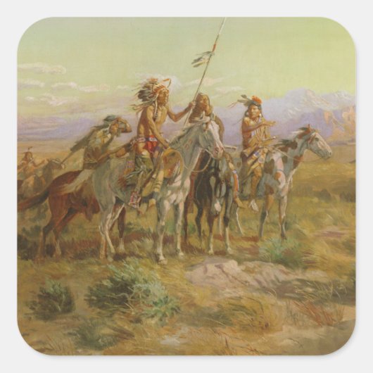 Sticker Carré Les Scouts (Devant)