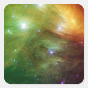 Sticker Carré Les Sept Soeurs, également appelées Pléiades