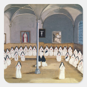 Sticker Carré Les soeurs de l'abbaye