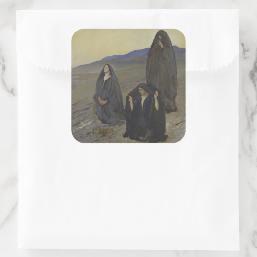 Sticker Carré Les Trois Marys (Sac)