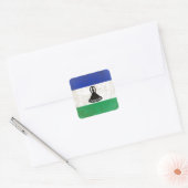 Sticker Carré Lesotho (Enveloppe)