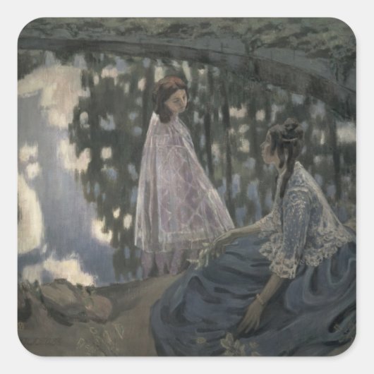 Sticker Carré L'étang, 1902 (Devant)