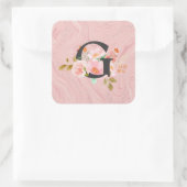 Sticker Carré Letter G (Sac)