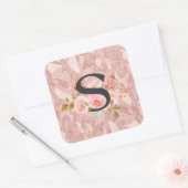 Sticker Carré Lettre S (Enveloppe)