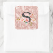 Sticker Carré Lettre S (Sac)
