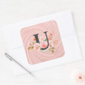 Sticker Carré Lettre U (Enveloppe)