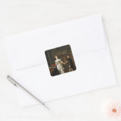Sticker Carré LETTRE Valentine (Enveloppe)