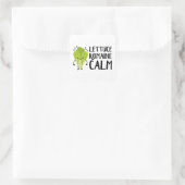 Sticker Carré Lettuce Romaine Calme (Sac)