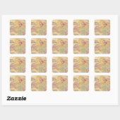 Sticker Carré Lewes et Rehoboth (Feuille)