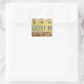 Sticker Carré L'exécution de Maximilian I (Sac)