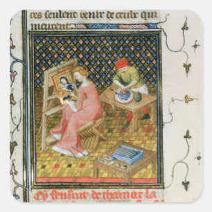 Sticker Carré L'histoire de Thamyris, de `De Claris