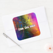 Sticker Carré Libérer Bush (Enveloppe)