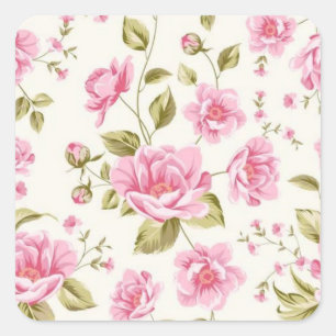 Sticker Carré Libérez votre fleuriste intérieur avec des autocol