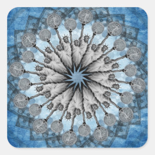 Sticker Carré Liberté économique