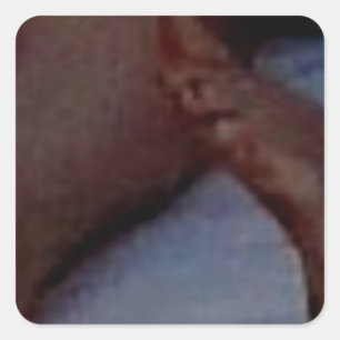 STICKER CARRÉ LICK THE DIRT OFF MES PIEDS