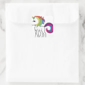 Sticker Carré Licorne (Sac)