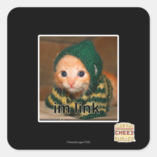 Sticker Carré lien im (Devant)