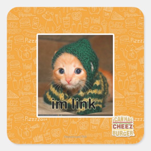 Sticker Carré lien im (Devant)