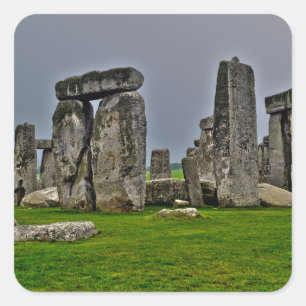 Sticker Carré Lieu historique antique de Stonehenge