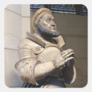 Sticker Carré Lifesize Alabaster Statue de l'électeur