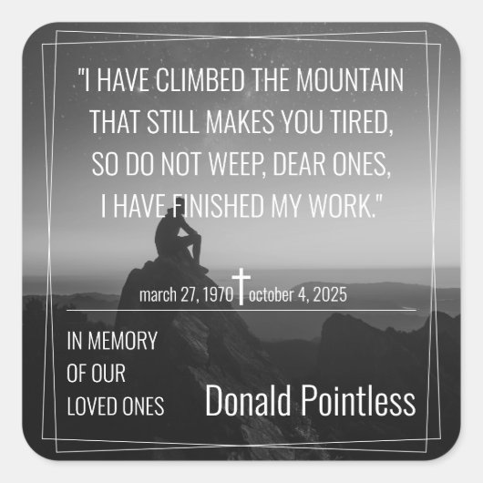 Sticker Carré Lifews (Devant)