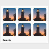 Sticker Carré Lighthouse, Robben Island, cap 2 (Feuille)