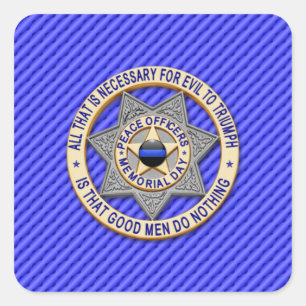 Sticker Carré Ligne Bleue Mince Un-d'un-un-un-un