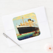 Sticker Carré Ligne Shaw Savill (Enveloppe)