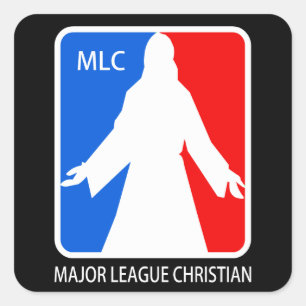 Sticker Carré Ligue majeure Christian - MLC