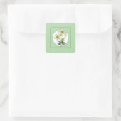 Sticker Carré Lilies (Sac)