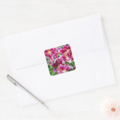 Sticker Carré Lilies Stargazer (Enveloppe)