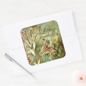 Sticker Carré Lillium Candidum (Enveloppe)