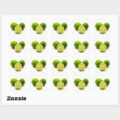 Sticker Carré Lime perse (Feuille)