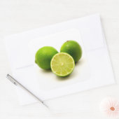 Sticker Carré Lime perse (Enveloppe)