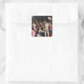 Sticker Carré L'incrédulité de St. Thomas, c.1547 (Sac)