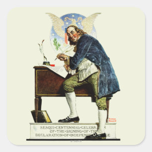 Sticker Carré L'indépendance