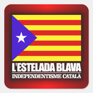 Sticker Carré L'indépendance catalanne