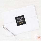 Sticker Carré L'inflation n'est pas transitoire (Enveloppe)