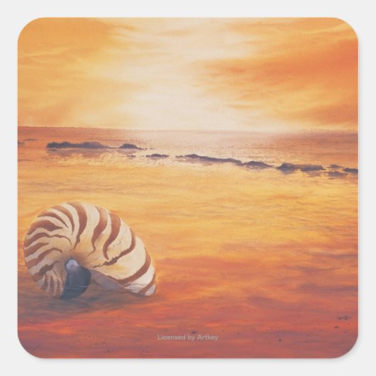 Sticker Carré Lingering (Devant)