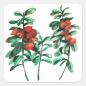 Sticker Carré Lingonberry (Devant)